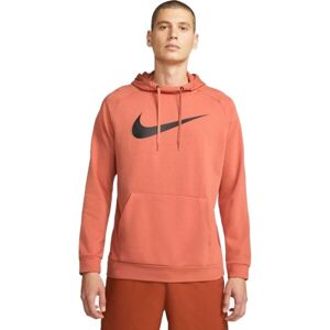 Nike DRY HOODIE PO SWOOSH M Pánska tepláková mikina, oranžová, veľkosť S