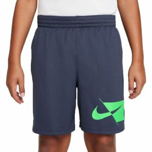 Nike DRY HBR SHORT B Chlapčenské futbalové šortky, tmavo modrá, veľkosť XL