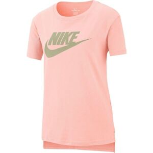 Nike SPORTSWEAR Dievčenské kraťasy, ružová, veľkosť