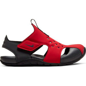 Nike SUNRAY PROTECT Detské sandále, červená, veľkosť 32