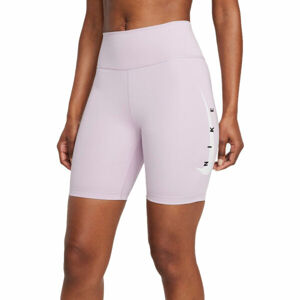 Nike SWOOSH RUN Dámske bežecké šortky, ružová, veľkosť L