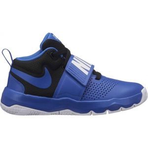 Nike TEAM HUSTLE D8 (GS) modrá 4.5Y - Detská basketbalová obuv