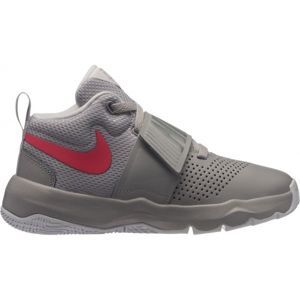 Nike TEAM HUSTLE D8 (GS) sivá 5.5Y - Detská basketbalová obuv