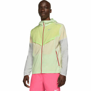 Nike WINDRUNNER Pánska bežecká bunda, svetlo zelená, veľkosť M