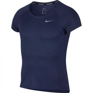 Nike NK DRY MILER TOP  SS M modrá XL - Pánske tričko