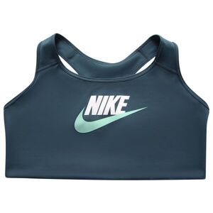 Nike NK SWSH PLUS FUTURA GX BRA Dámska športová podprsenka, tmavo zelená, veľkosť 3x