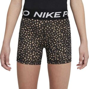 Nike NP DF 3IN SHORT ANML AOP Dievčenské športové šortky, mix, veľkosť XL