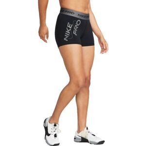 Nike NP DF MR GRX 3IN SHORT Dámske tréningové šortky, čierna, veľkosť XS