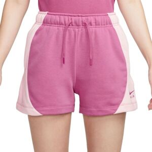Nike NSW AIR FLC MR SHORT Dámske šortky, ružová, veľkosť XL