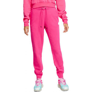 Nike NSW ESSNTL PANT REG FLC W ružová XS - Dámske nohavice