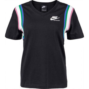 Nike NSW HRTG TOP W Dámske tričko, čierna, veľkosť L