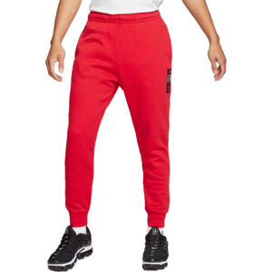 Nike NSW JDI PANT FLC BSTR M červená XL - Pánske nohavice
