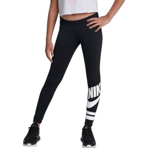 Nike NSW LGGNG FAVORITE GX3 čierna XL - Dievčenské legíny