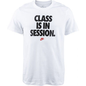 Nike NSW SS TEE BTS I SESSIONN M biela L - Pánske tričko