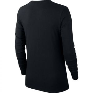 Nike NSW TEE ESSNTL LS ICON FTRA Dámske tričko, čierna, veľkosť L