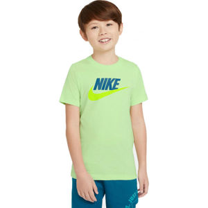 Nike NSW TEE FUTURA ICON TD B Chlapčenské tričko, svetlo zelená, veľkosť M