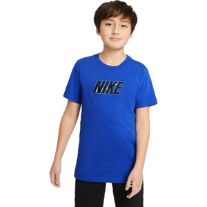 Nike NSW TEE NIKE SWOOSH GLOW B  S - Chlapčenské tričko
