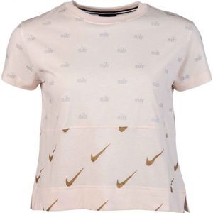 Nike NSW TOP SS METALLIC - Dámske tričko