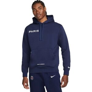 Nike PARIS SAINT-GERMAIN CLUB Pánska mikina, tmavo modrá, veľkosť M