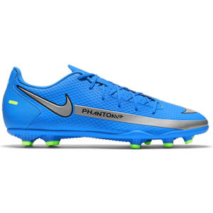 Nike PHANTOM GT CLUB FG/MG Pánske lisovky, modrá, veľkosť 45