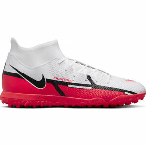 Nike PHANTOM GT2 CLUB DF TF Pánske turfy, biela,červená,čierna, veľkosť 40.5