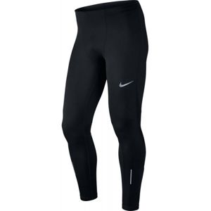 Nike PWR RUN TGHT M čierna M - Pánske nohavice