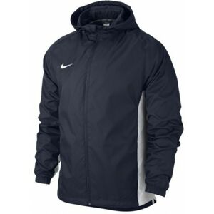 Nike RAIN JACKET tmavo sivá L - Pánska futbalová bunda