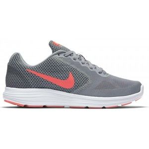Nike REVOLUTION 3 W sivá 7 - Dámska   bežecká obuv