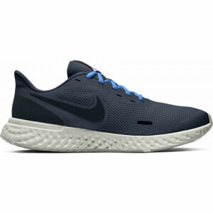 Nike REVOLUTION 5 Pánska bežecká obuv, tmavo modrá, veľkosť 45.5