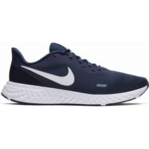 Nike REVOLUTION 5 Pánska bežecká obuv, tmavo modrá, veľkosť 46