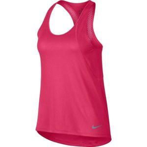 Nike RUN TANK svetlo ružová M - Dámske športové tielko