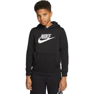 Nike SPORTSWEAR CLUB FLEECE Detská  mikina, čierna, veľkosť M