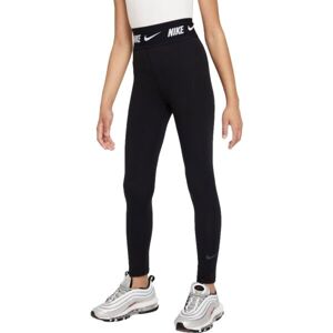 Nike SPORTSWEAR FAVORITES Dievčenské legíny, čierna, veľkosť XL