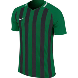 Nike STRIPED DIVISION III JSY SS Pánsky futbalový dres, zelená, veľkosť XXL