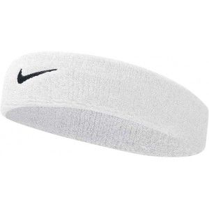 Nike SWOOSH HEADBAND Čelenka - Nike, biela,čierna, veľkosť