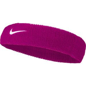 Nike SWOOSH HEADBAND ružová NS - Čelenka