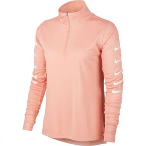 Nike SWOOSH RUN TOP HZ ružová S - Dámske bežecké tričko