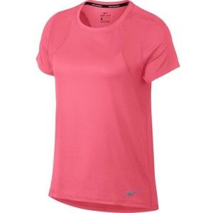 Nike TOP SS RUN ružová L - Dámsky bežecký top