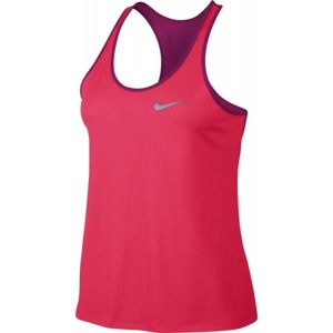 Nike W NK BRTHE RAPID TANK ružová XL - Dámske tielko