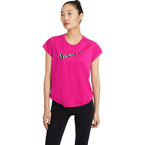 Nike ICON CLASH RUN SS GX W Dámske bežecké tričko, ružová, veľkosť L