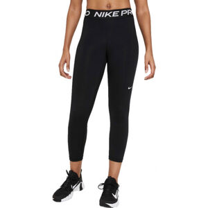 Nike 365 TIGHT CROP Dámske legíny, čierna, veľkosť S