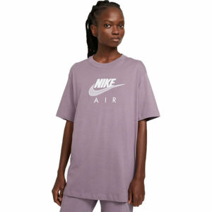 Nike NSW AIR BF TOP W Dámske tričko, fialová,biela, veľkosť