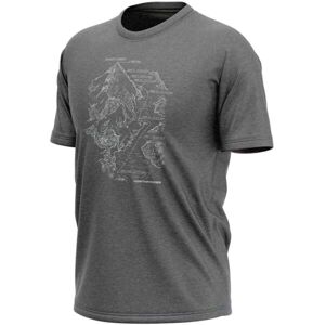 Northfinder HERBERT Pánske tričko, sivá, veľkosť L