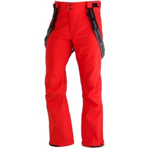 Northfinder LUX červená XL - Pánske softshellové lyžiarske nohavice