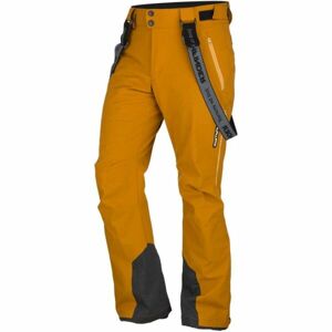 Northfinder MALAKI Pánske lyžiarske nohavice, hnedá, veľkosť S