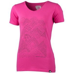 Northfinder PAMFILIA ružová XS - Dámske tričko