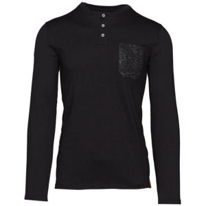Northfinder RODZER Pánske tričko s potlačou, čierna, veľkosť