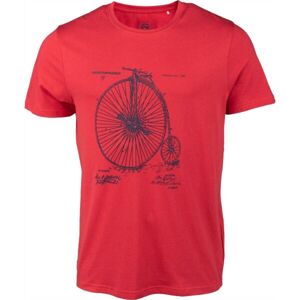 Northfinder TADEO Pánske tričko, červená, veľkosť L