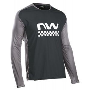 Northwave EDGE Pánsky cyklistický dres, čierna, veľkosť XXL