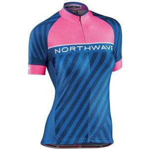 Northwave LOGO W 3 JERSEY ružová S - Cyklistický dres
